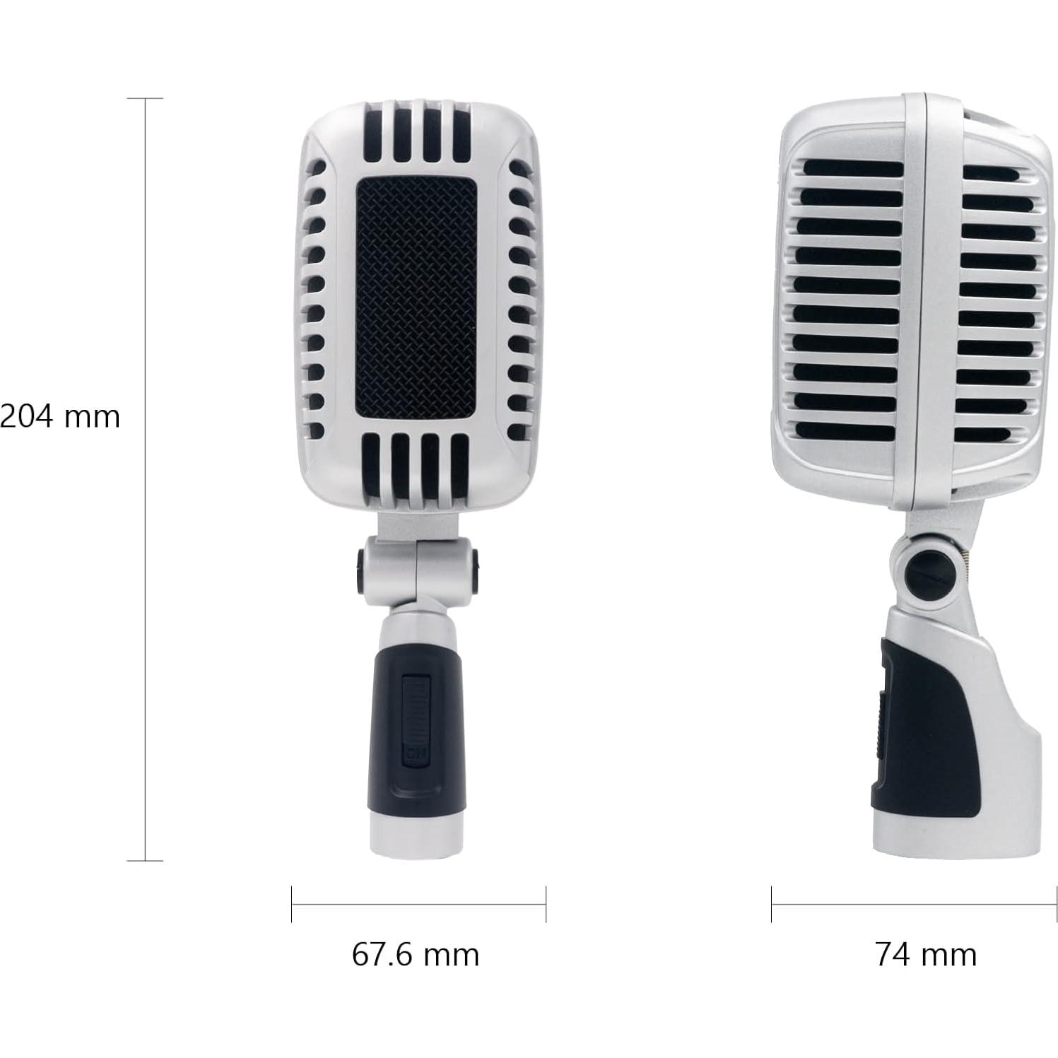 Micrófono Profesional Carol CLM-101 Dinámico Supercardioide