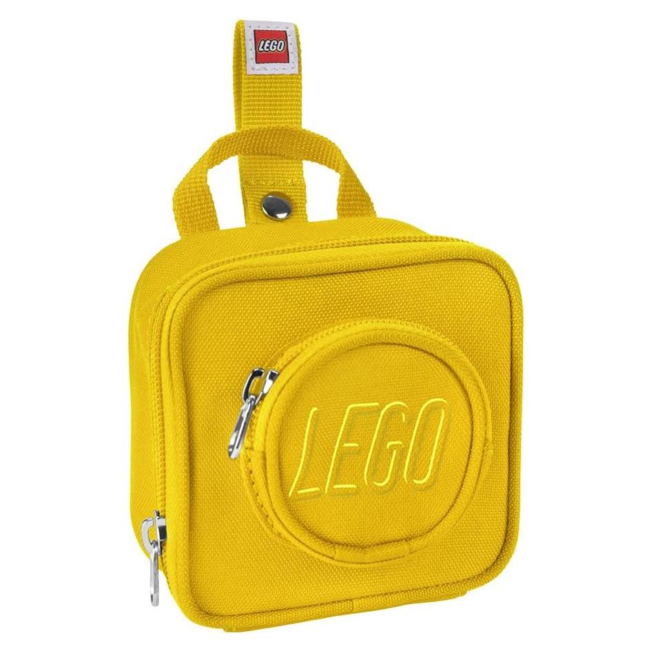 Mochila Mini Brick LEGO Amarilla para Niños 10x10 cm