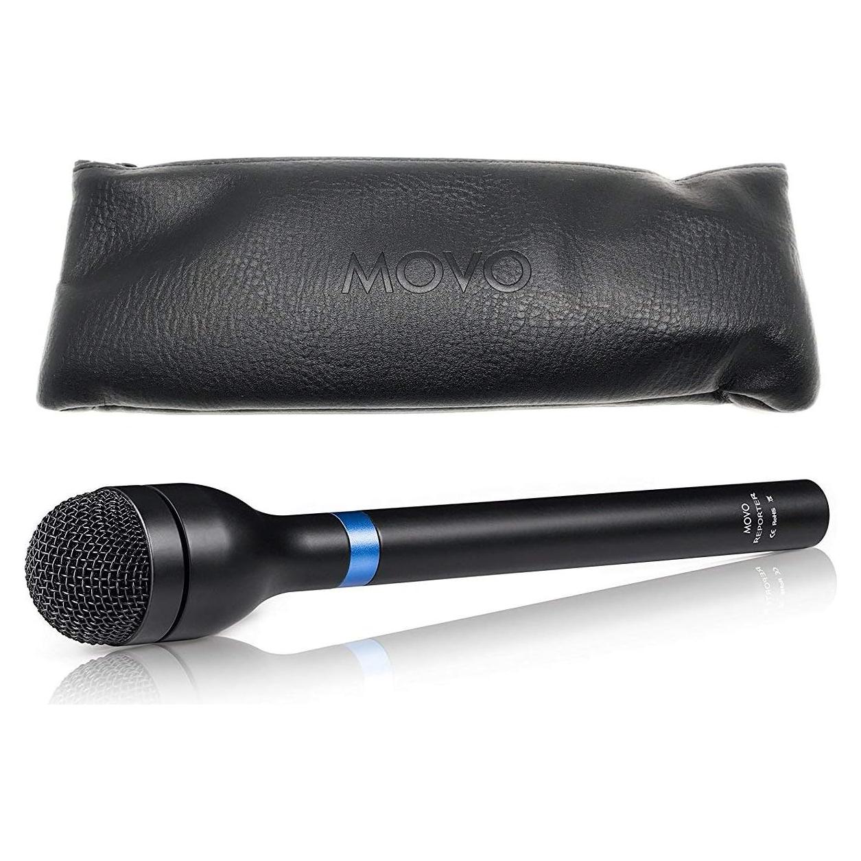 Micrófono de Mano Movo HM-M2 Dinámico Omnidireccional XLR