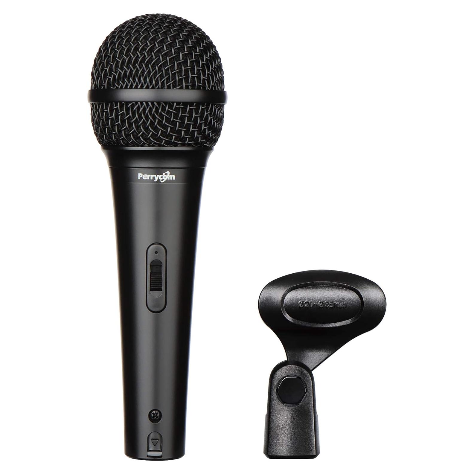 Micrófono Dinámico de Karaoke Perrycom TM58s - Cardioide XLR