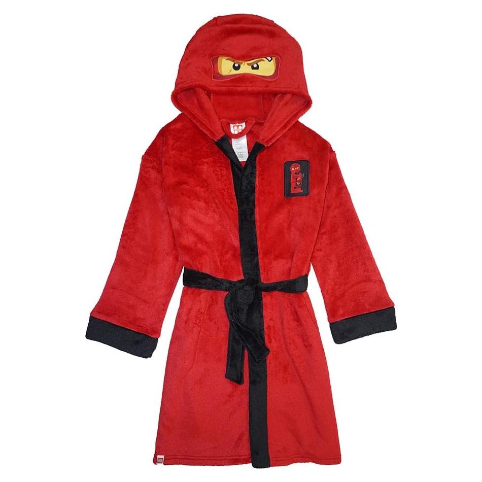 Disfraz Bata de Peluche LEGO Ninjago Rojo Kai 10-12 años