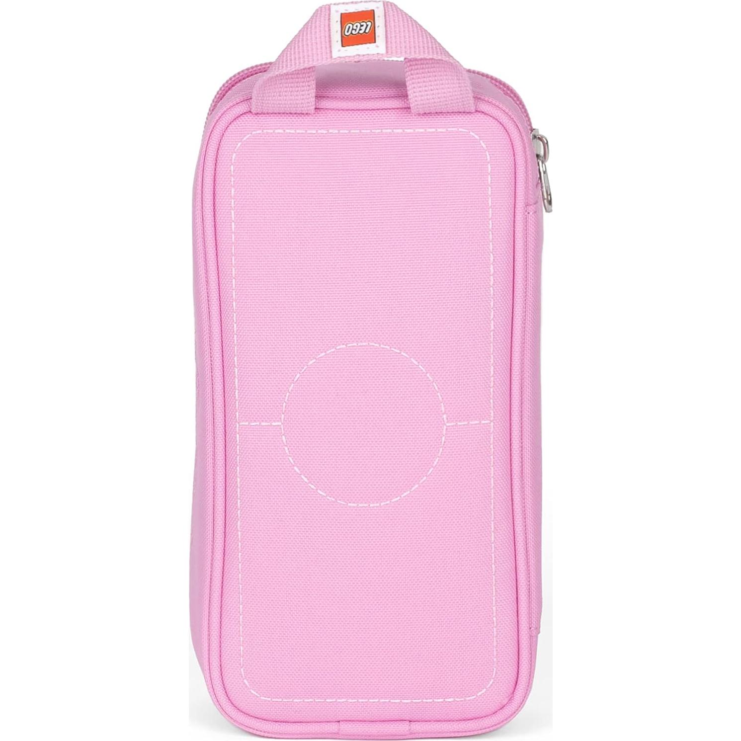 Funda de Ladrillos LEGO Oficial Rosa Claro 20x10x6 cm