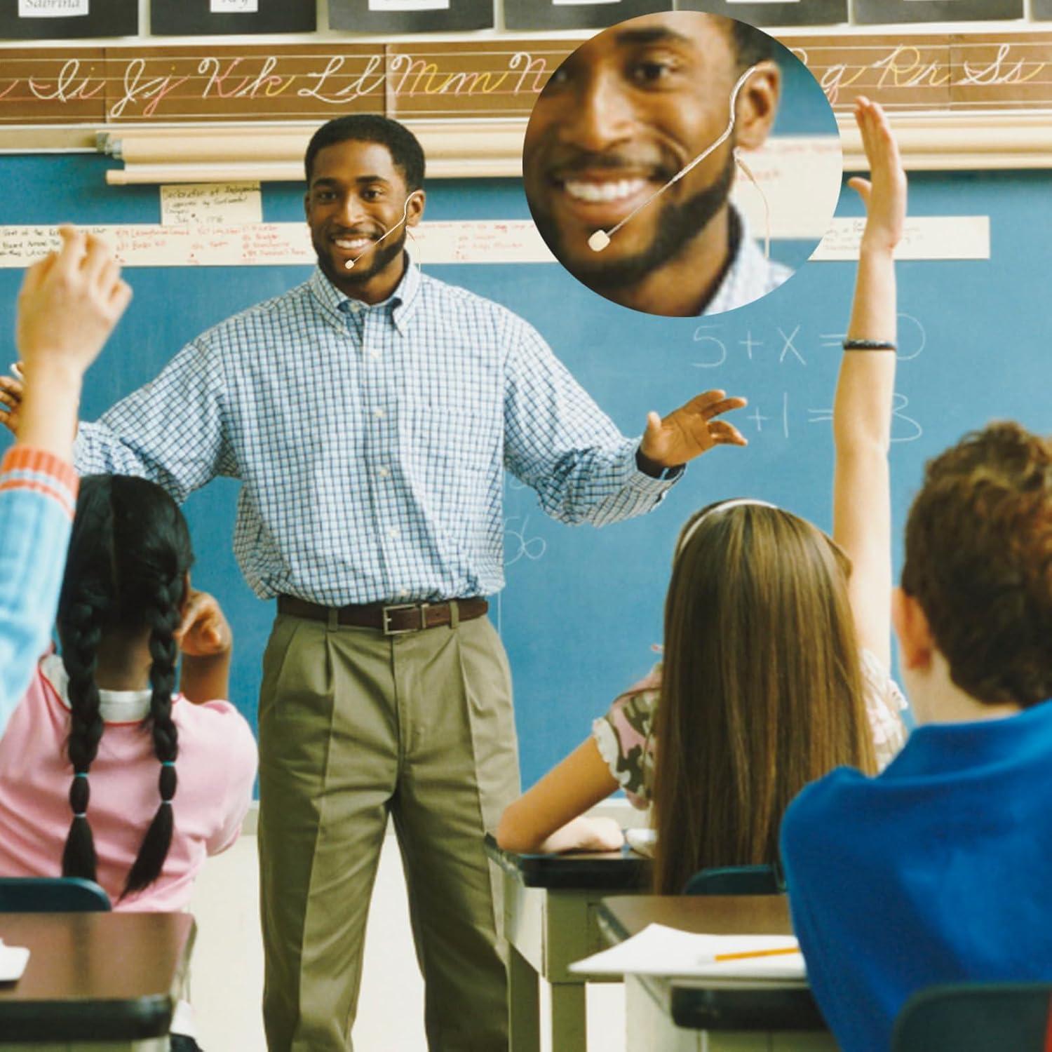 Micrófono de Auricular Omnidireccional XHXJCYS Beige 31.7g