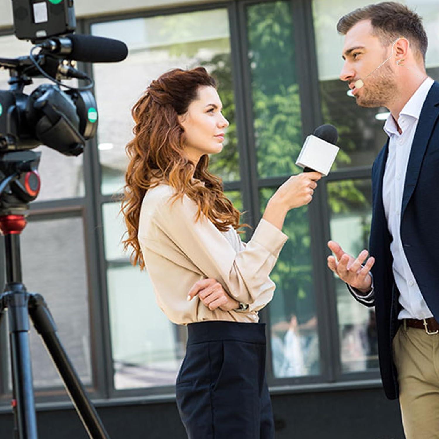 Micrófono de Auricular Omnidireccional XHXJCYS Beige 31.7g