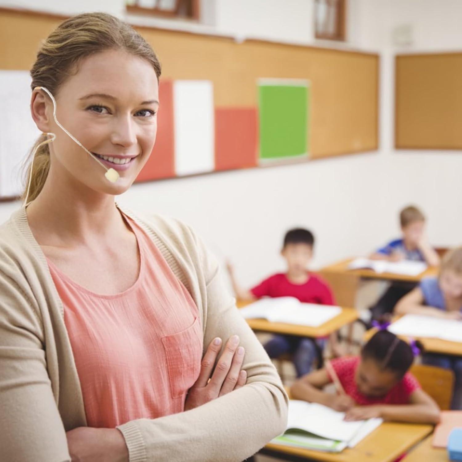 Micrófono de Auricular Omnidireccional XHXJCYS Beige 31.7g