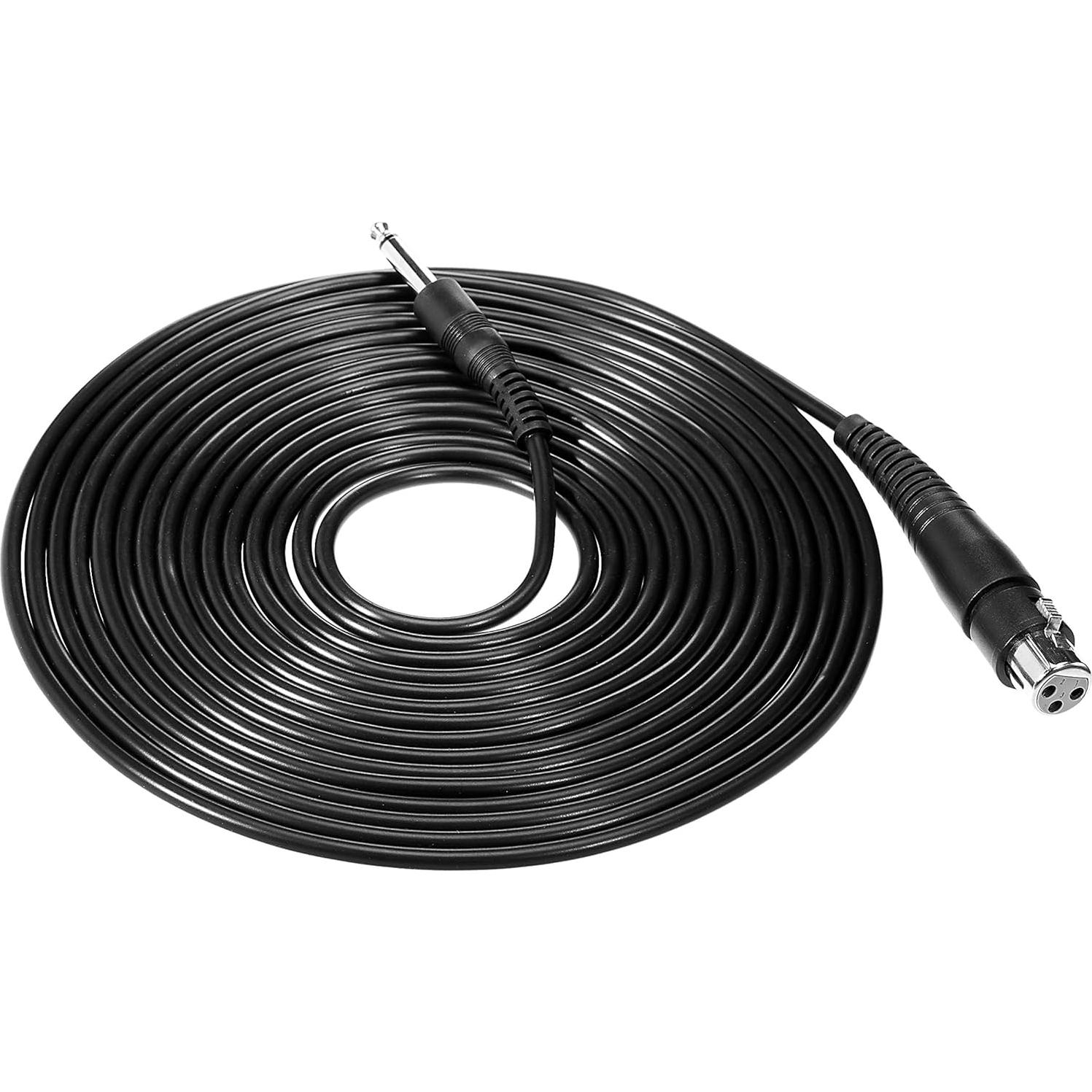 Micrófono Dinámico Amazon Basics - Vocal Profesional con Cable