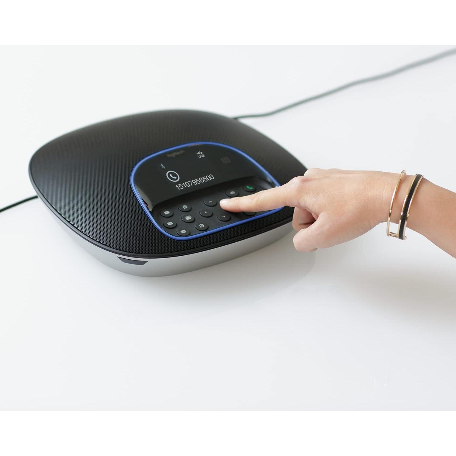 Videoconferencia Logitech Group HD con Micrófonos de Expansión