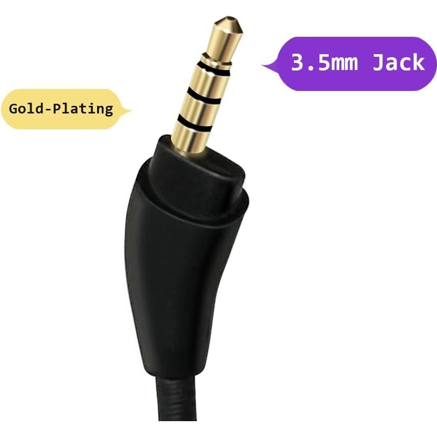 Micrófono de Reemplazo MJKOR para Auriculares HyperX Cloud III