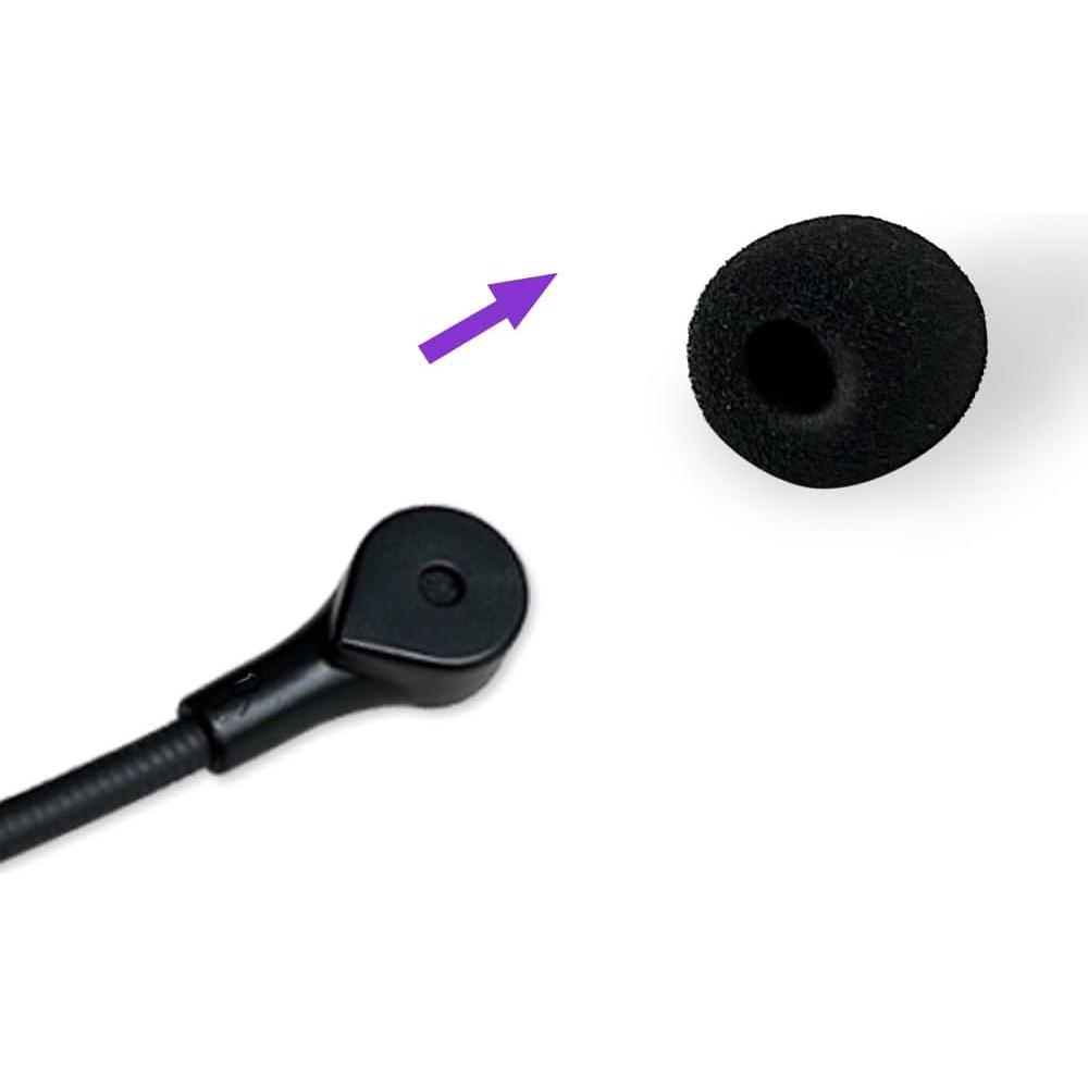 Micrófono de Reemplazo MJKOR para Auriculares HyperX Cloud III