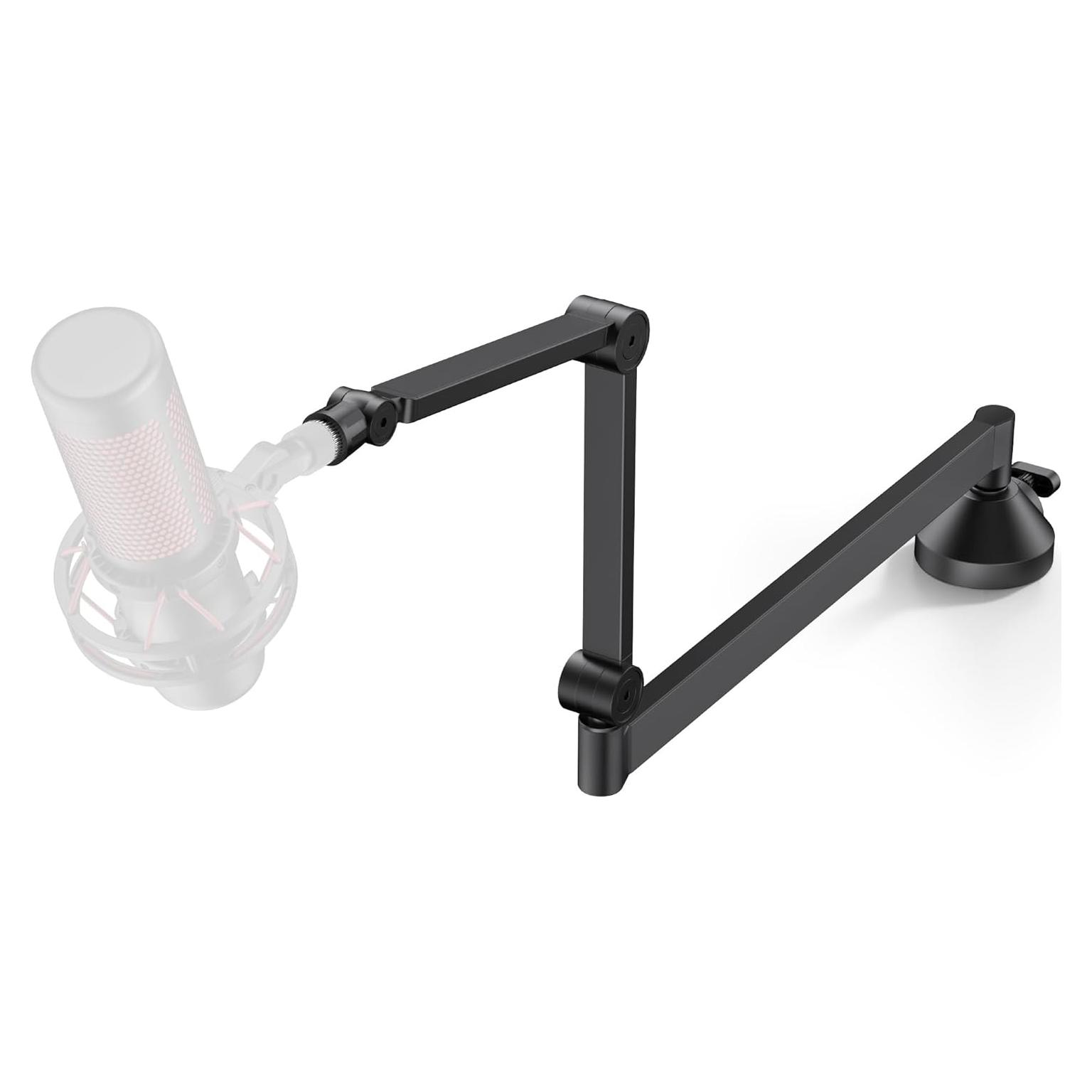 InnoGear Soporte de Micrófono de Brazo Bajo Ajustable Negro