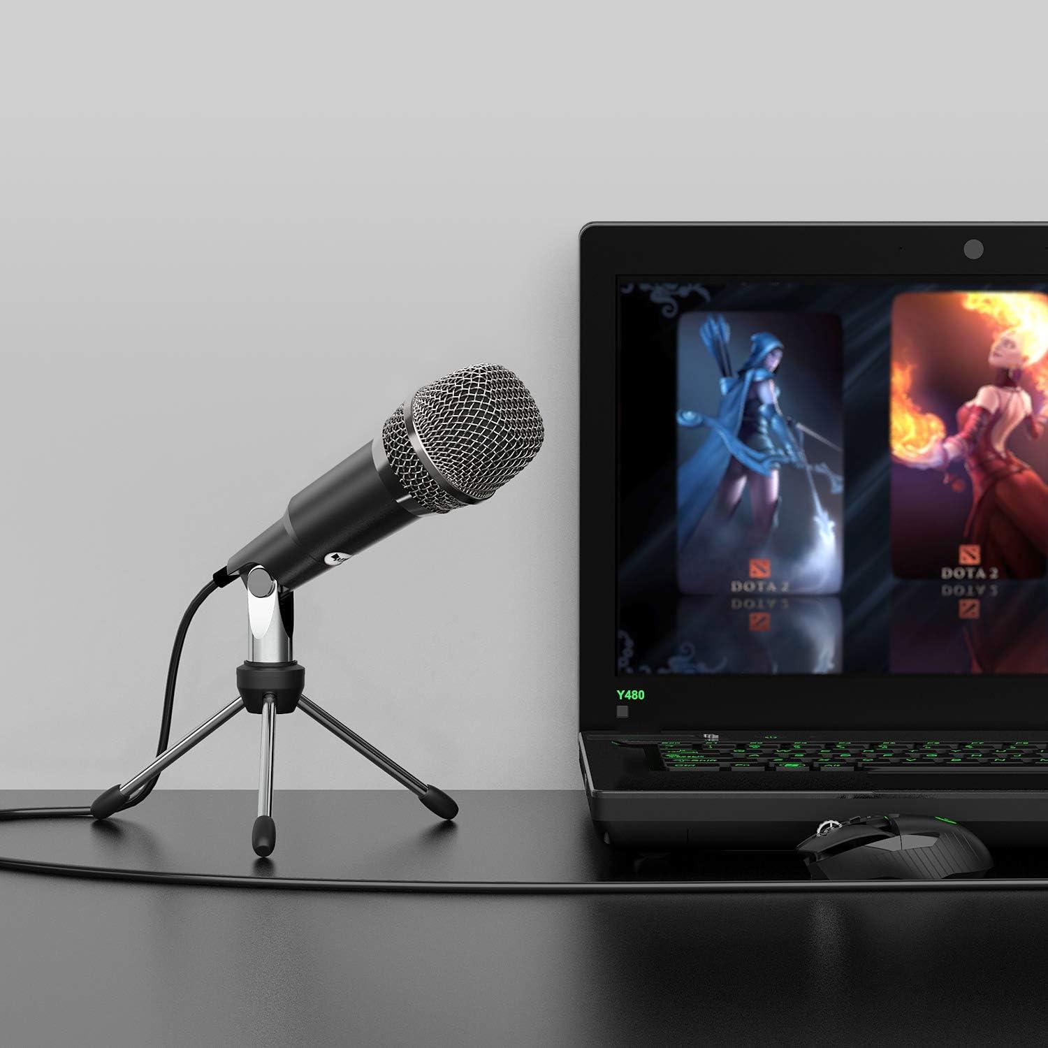 Micrófono USB FIFINE K668 Condensador Omnidireccional 50Hz-16KHz