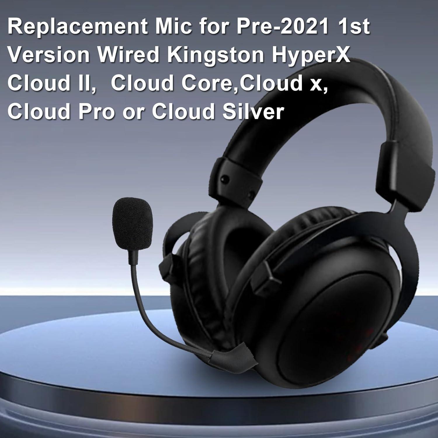 Micrófono de Reemplazo NewTH para Auriculares HyperX Cloud 2 II