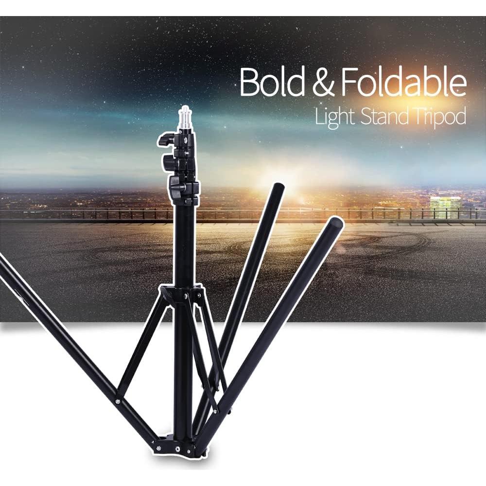 Trípode para Webcam AceTaken MTM-001 160 cm Aluminio Negro