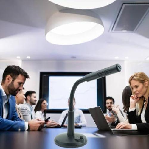 Micrófono USB LANDIBO K050 Omnidireccional 1.45m Plug and Play