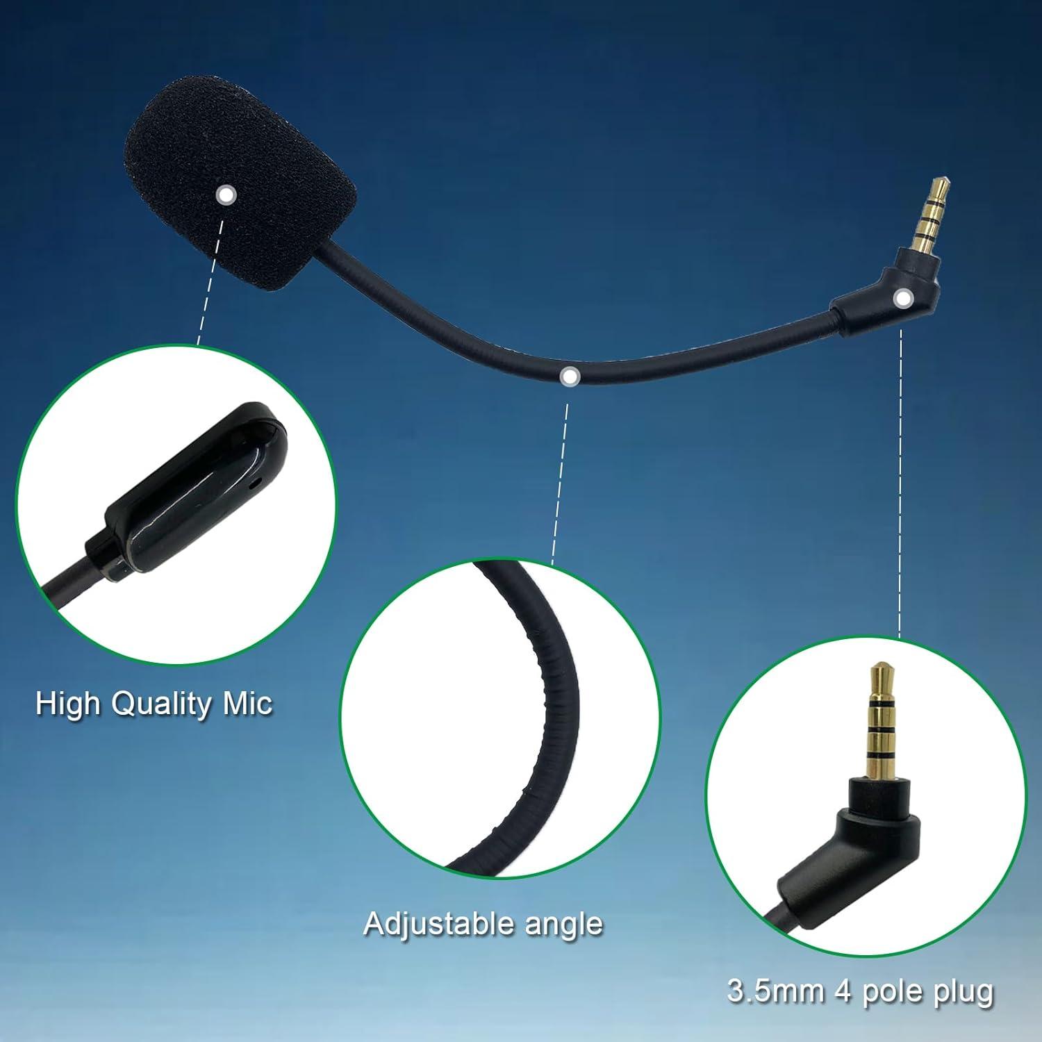 Micrófono de Reemplazo NewTH para Kingston HyperX Cloud Flight