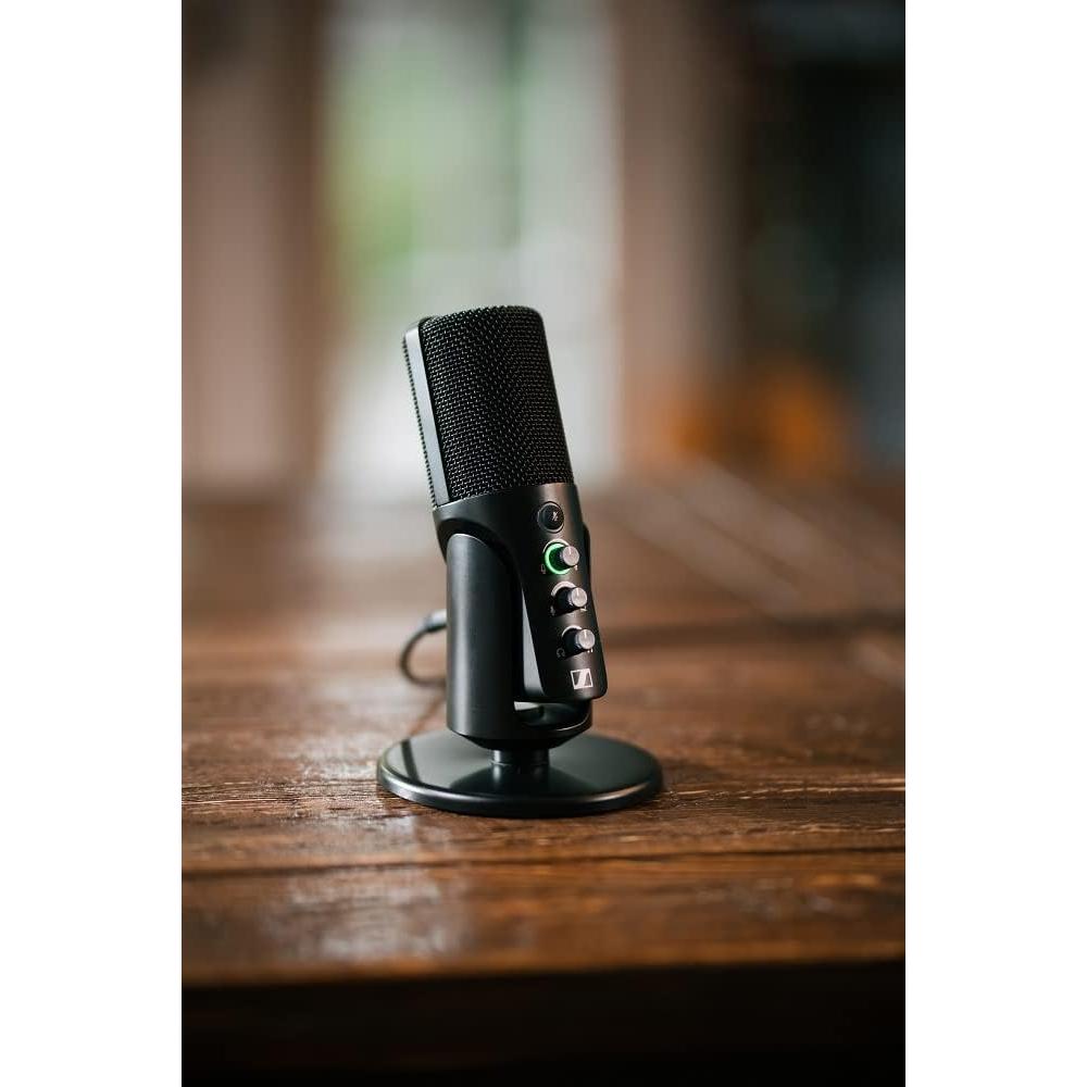 Micrófono de Condensador Cardioide USB Sennheiser Perfil Negro