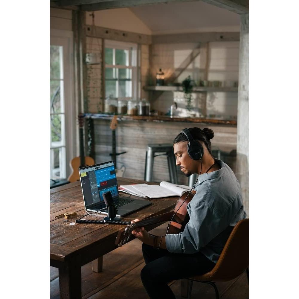 Micrófono de Condensador Cardioide USB Sennheiser Perfil Negro