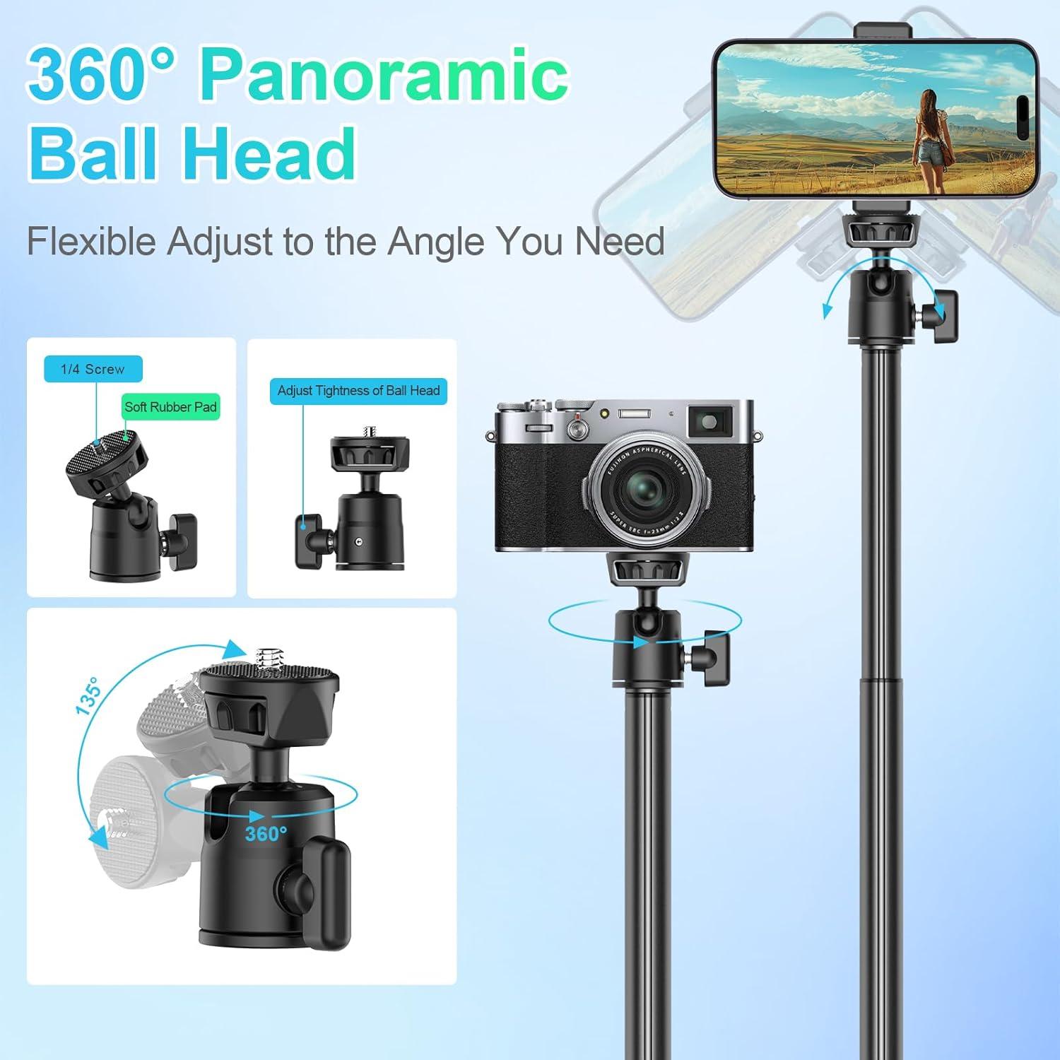 Soporte de escritorio Ailight TS6001 para cámara ajustable 27.4-79cm