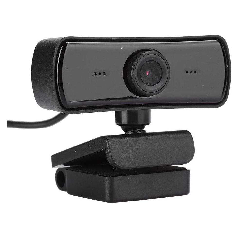4K USB Webcam with Microphone, 360 Rotation, AutoFocus for Zoom/Skype/, Recording, Conferencing