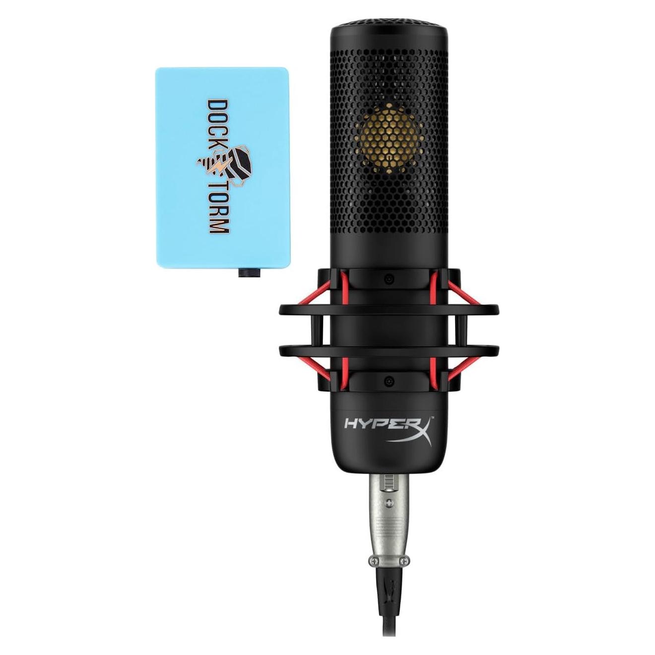 Micrófono de Condensador HyperX ProCast Negro XLR 699Z0AA