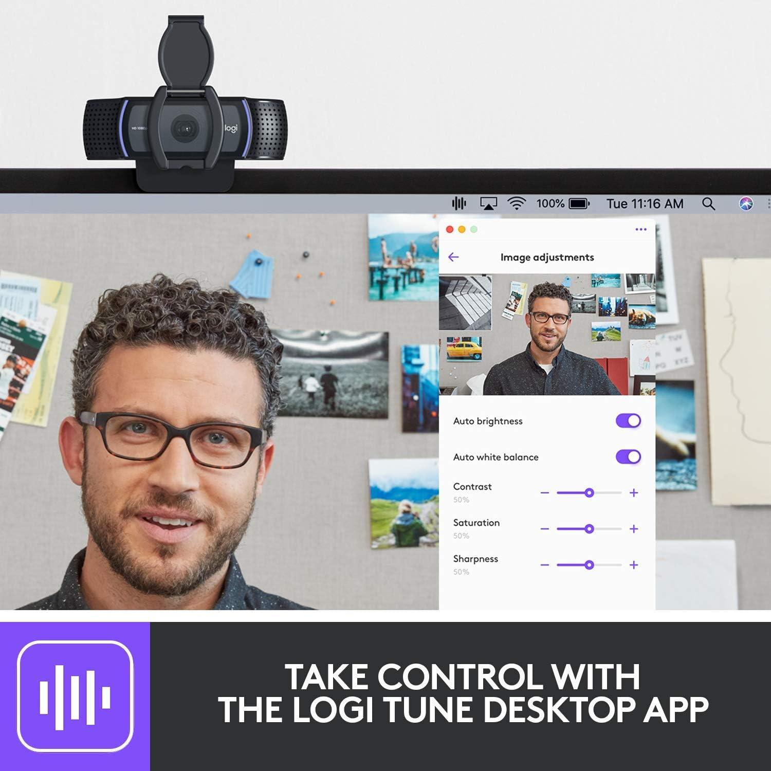 Logitech C920e Business Webcam (Renewed)