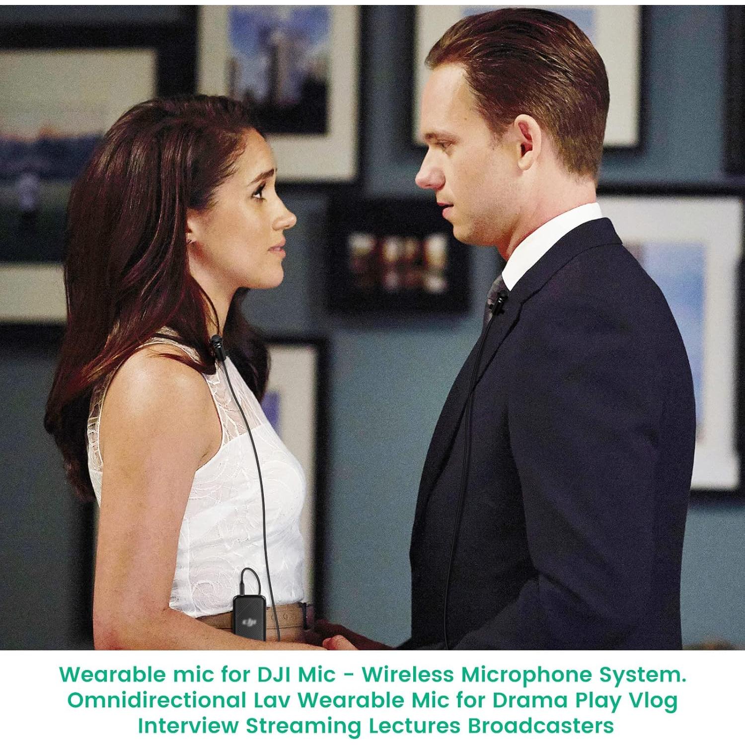 Paquete de 2 Micrófonos Lavalier Weishan 1.5m Omnidireccional