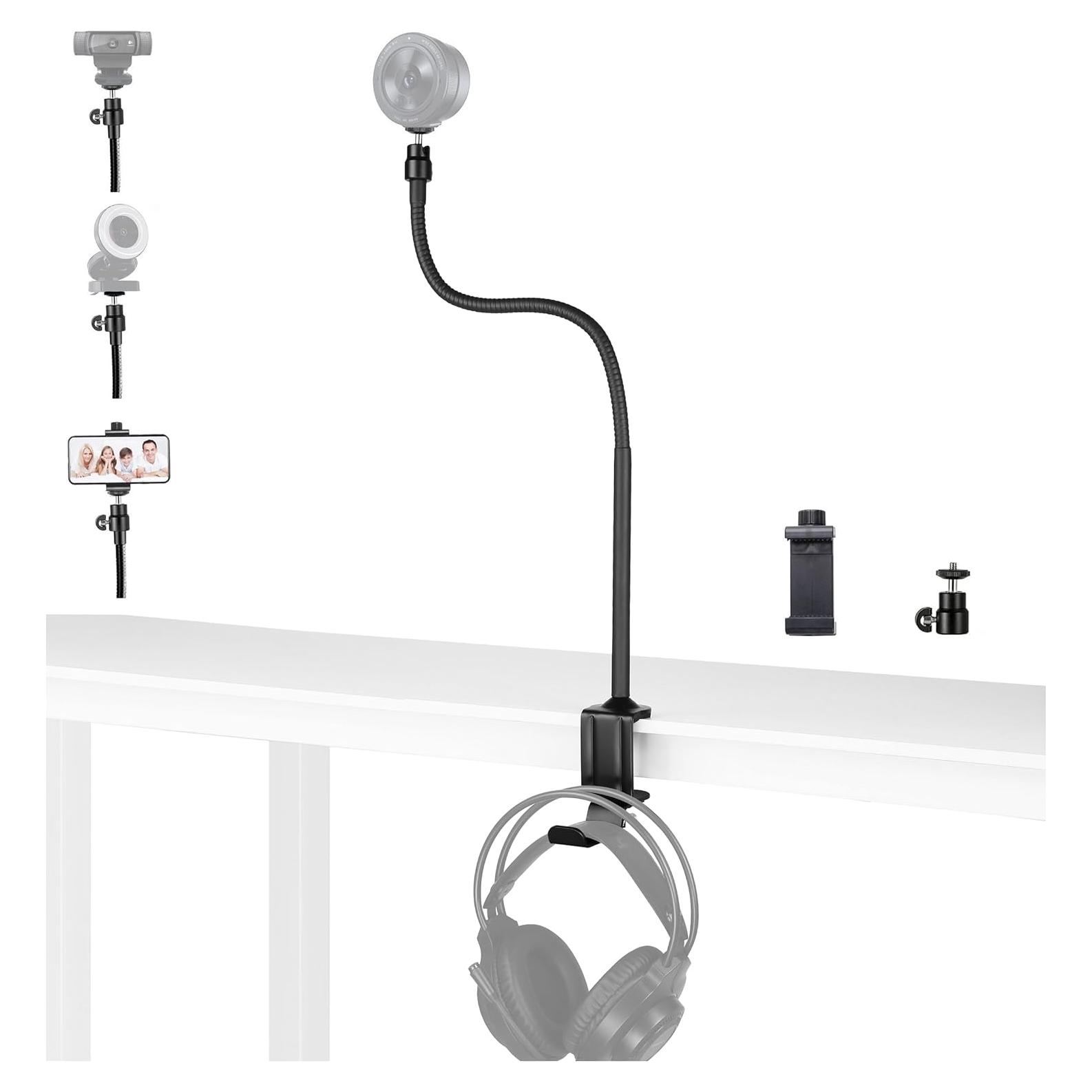 Soporte para Webcam Acetaken 24" Ajustable con Abrazadera