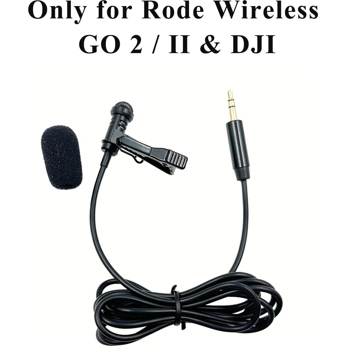 Micrófono Lavalier NewTH 3.5mm Omnidireccional para Vlog