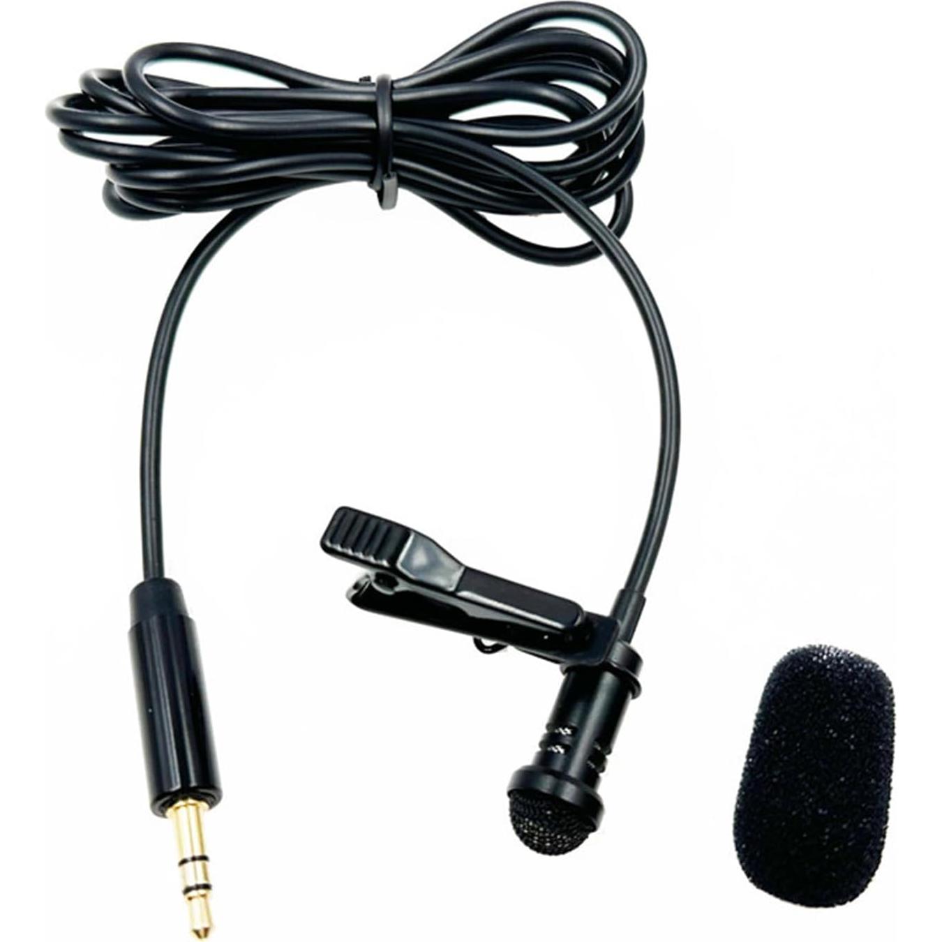 Micrófono Lavalier NewTH 3.5mm Omnidireccional para Vlog