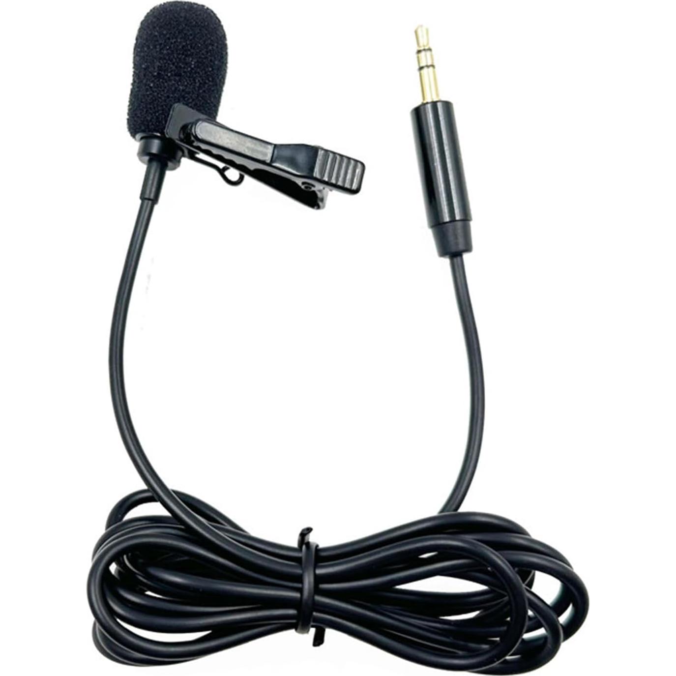 Micrófono Lavalier NewTH 3.5mm Omnidireccional para Vlog