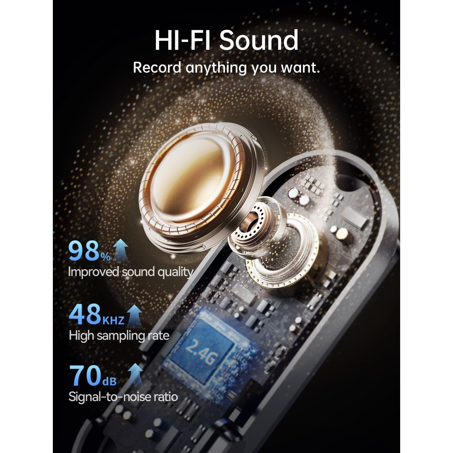 Micrófono Lavalier Inalámbrico HCZ para iPhone/iPad 7H