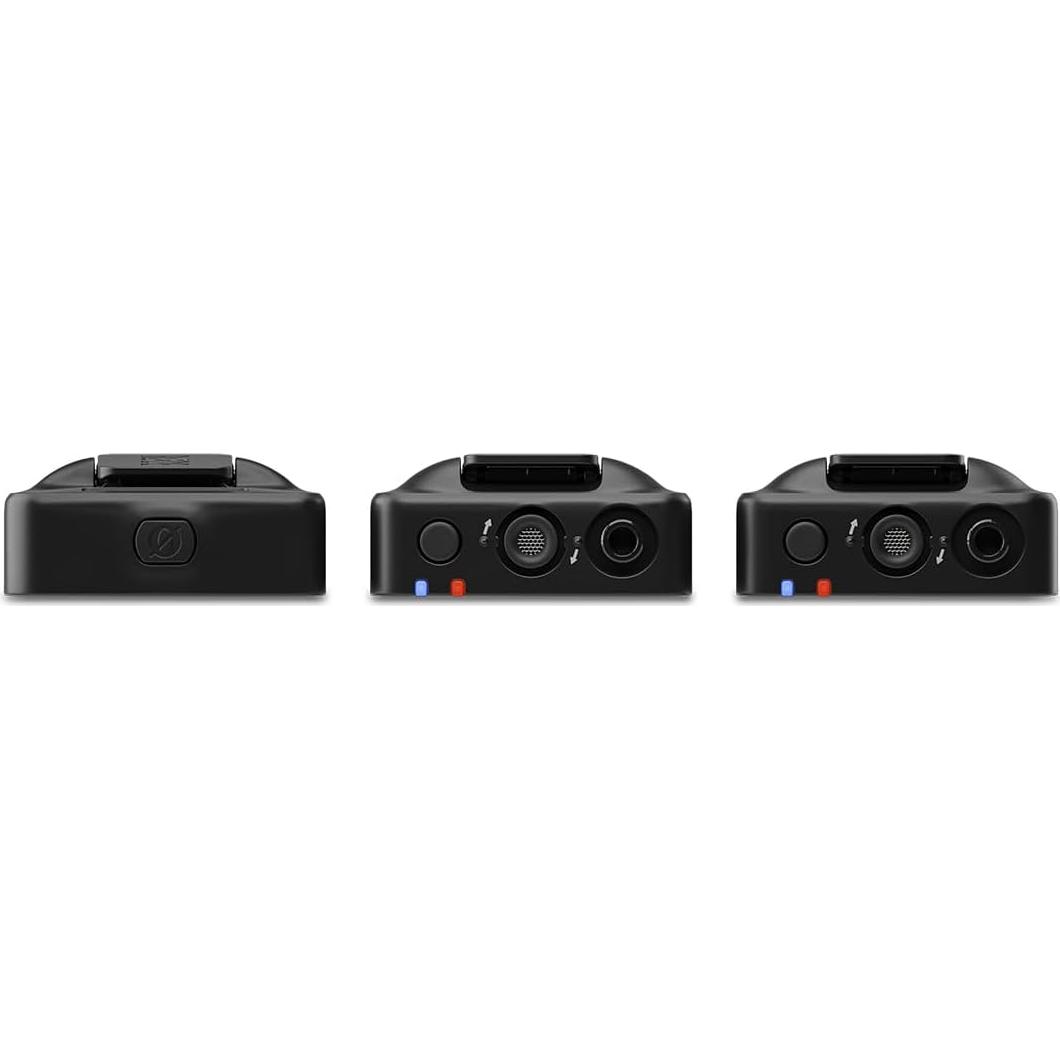 RØDE Wireless GO (Gen 3) Compact Wireless Mic - Pristine Audio, 32-bit Float Recording, Automatic Level Control, for Phones, Cameras and Computers Bundle with 2X Turnstile Audio Lavalier Microphone