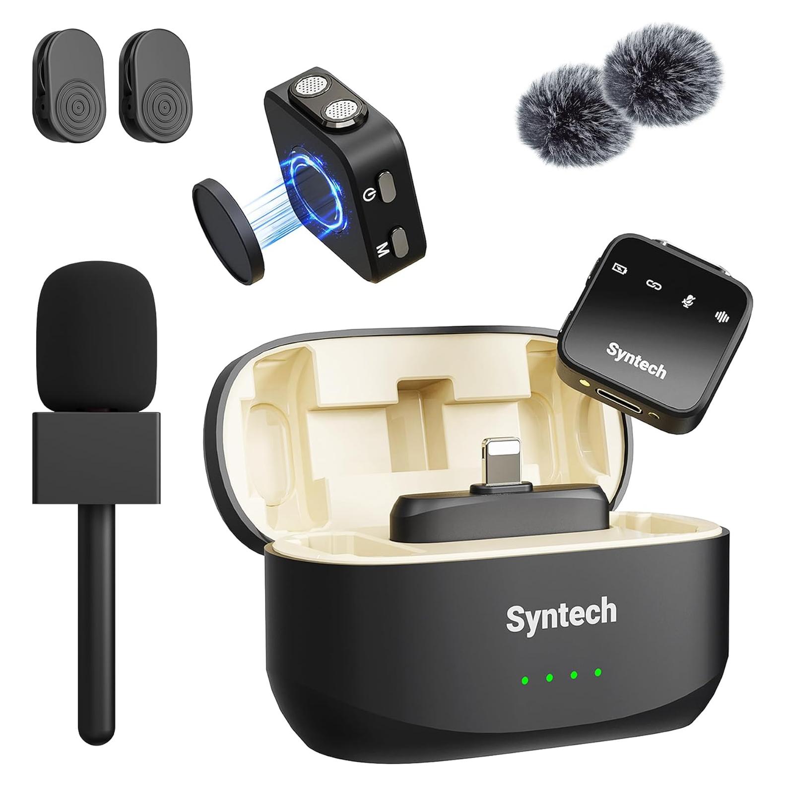 Micrófono Inalámbrico Lavalier Syntech M72 para iPhone/Android