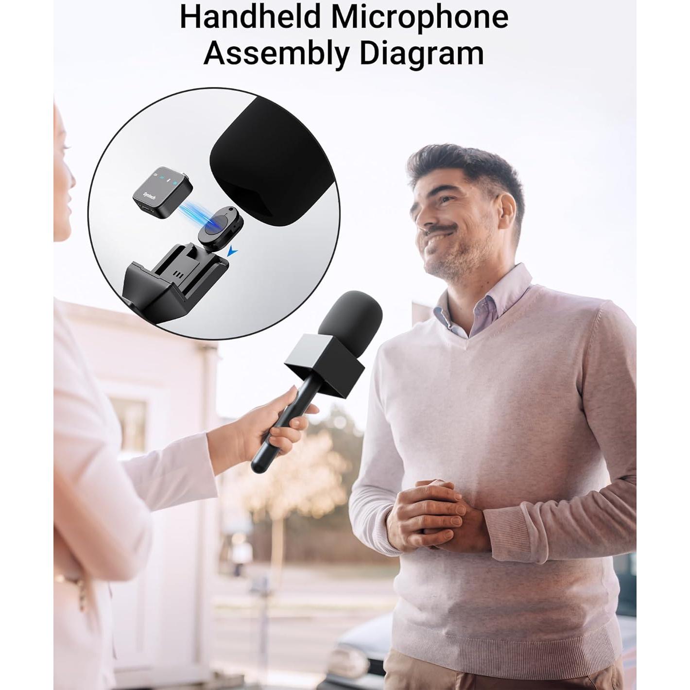 Micrófono Inalámbrico Lavalier Syntech M72 para iPhone/Android