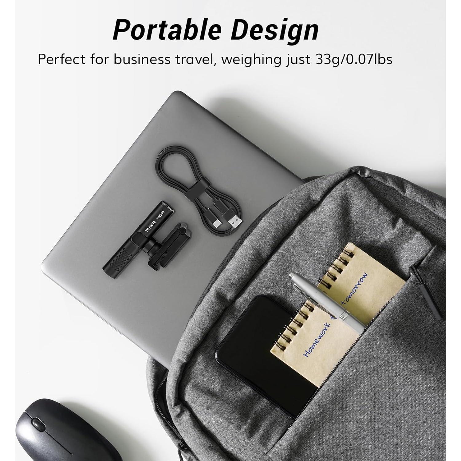 Micrófono de Conferencia USB Tonor TM310 con Silencio y LED