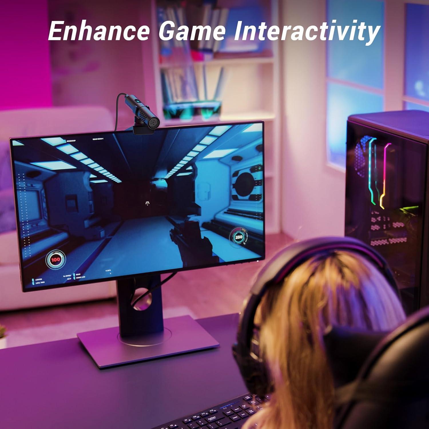 Micrófono de Conferencia USB Tonor TM310 con Silencio y LED