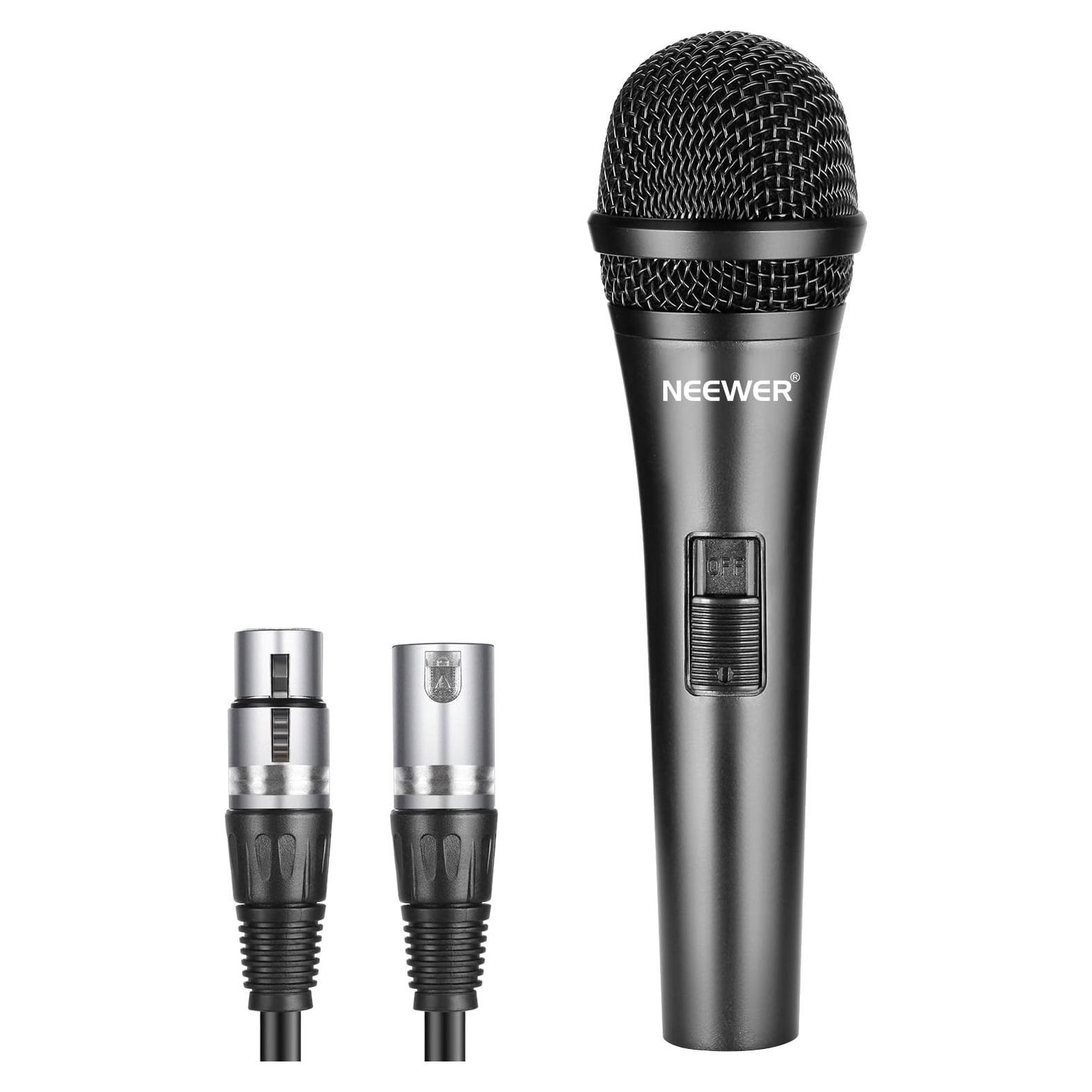 Micrófono Dinámico Cardioide NEEWER NW-040 con Cable XLR