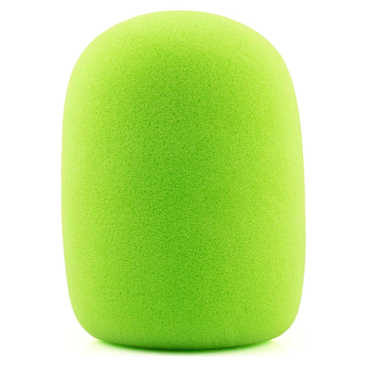 LEFXMOPHY Nt1 Pop Filter for Rode Podmic Procaster Podcaster NT1-A NT2-A NT-USB K2 NT1000 NT2000 Windscreen Replacement Foam Cover Pod Mic WS2 Green Microphone Wind Screen Muffler