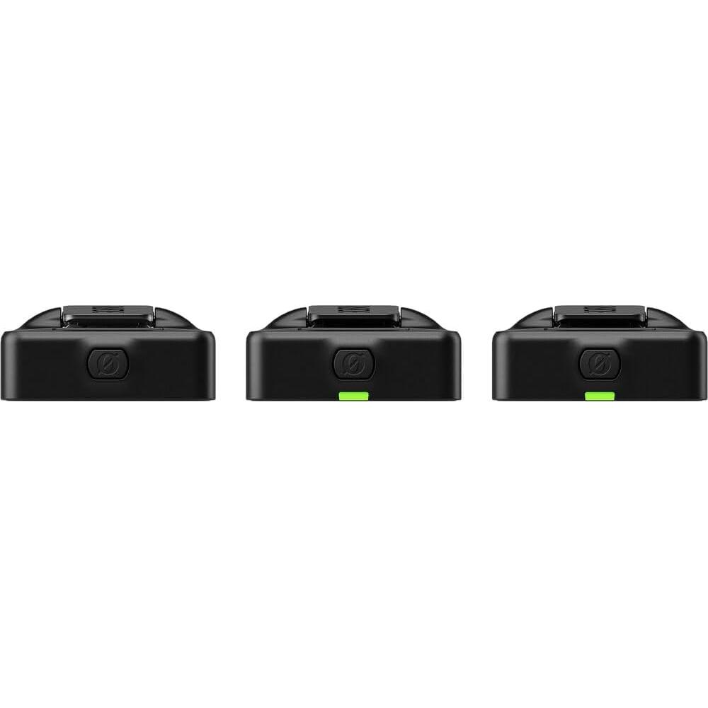 Wireless PRO 2-Person Clip-On Wireless Microphone System/Recorder with Lavaliers (2.4 GHz) (WIPRO) + VXLR Adapter + Headphone Cleaner + Cleaning Kit