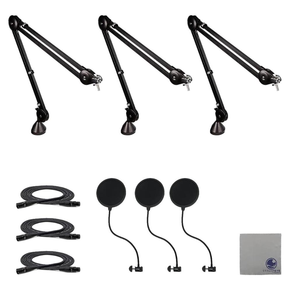 Soporte Giratorio para Micrófono Rode PSA1 con Filtros y Cables