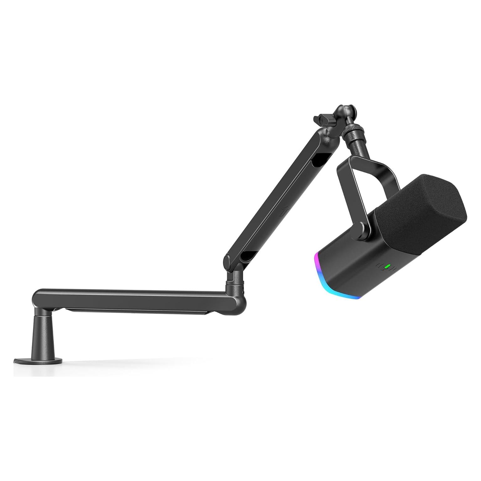 Micrófono Gaming FIFINE AM8+BM88 con Soporte de Brazo Ajustable