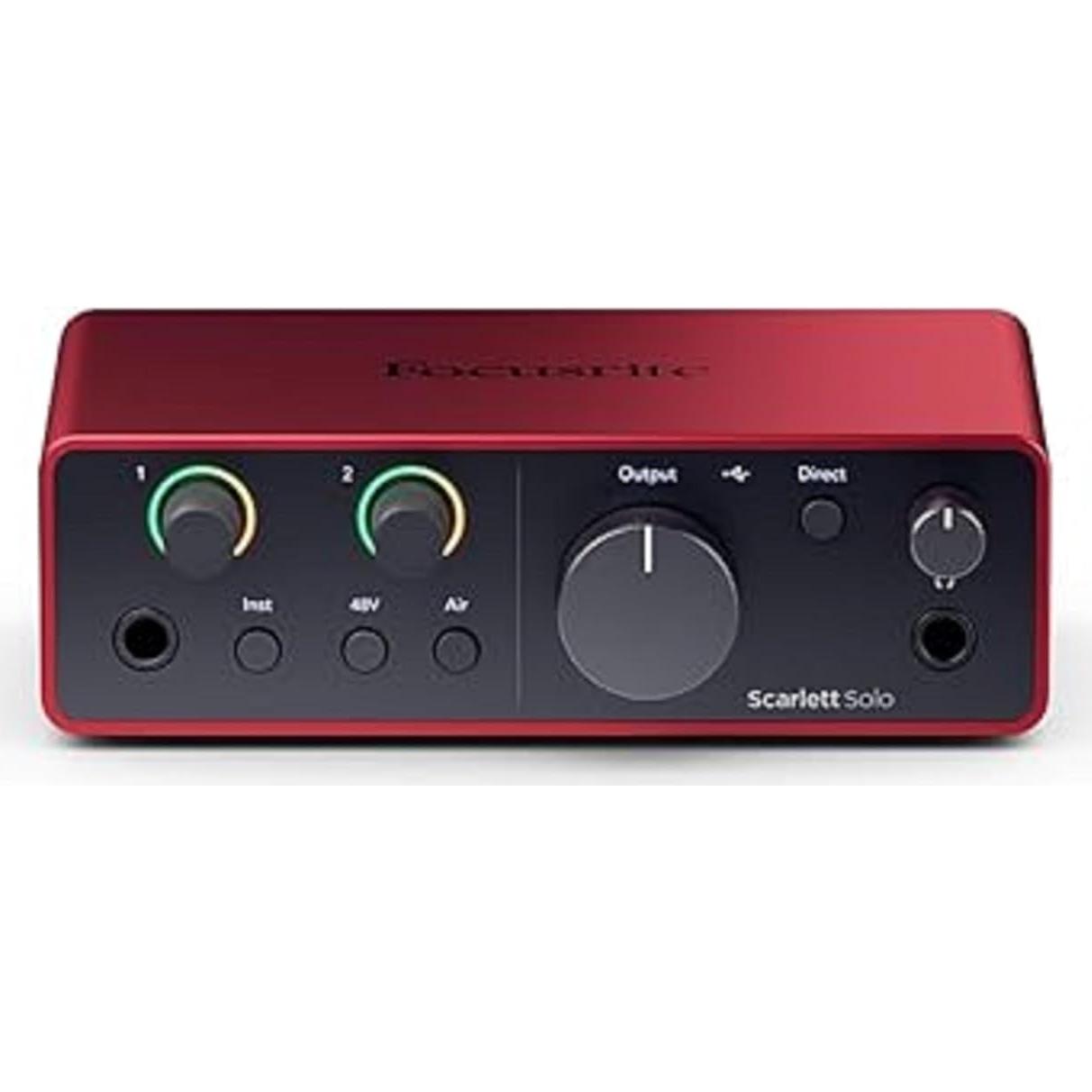 Micrófono Rode NT1 5ta Gen + Interfaz Focusrite Scarlett Solo