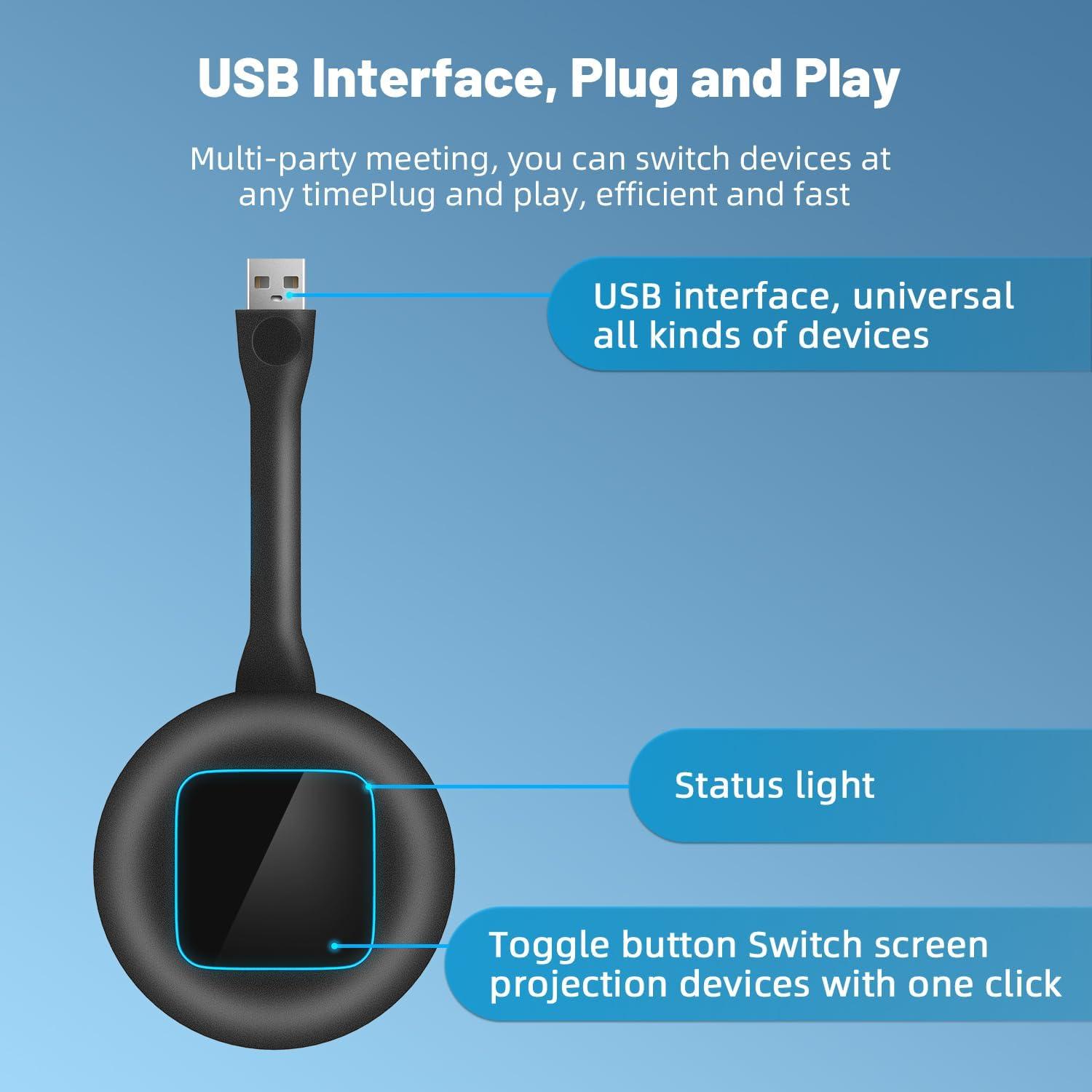 Microsoft Wireless Display Adapter Wireless Display Adapter Wireless USB Transmitter and Receiver Wireless Display Adapter for USB Wireless Transmitter and Receiver 5g Dual Band Wireless Display