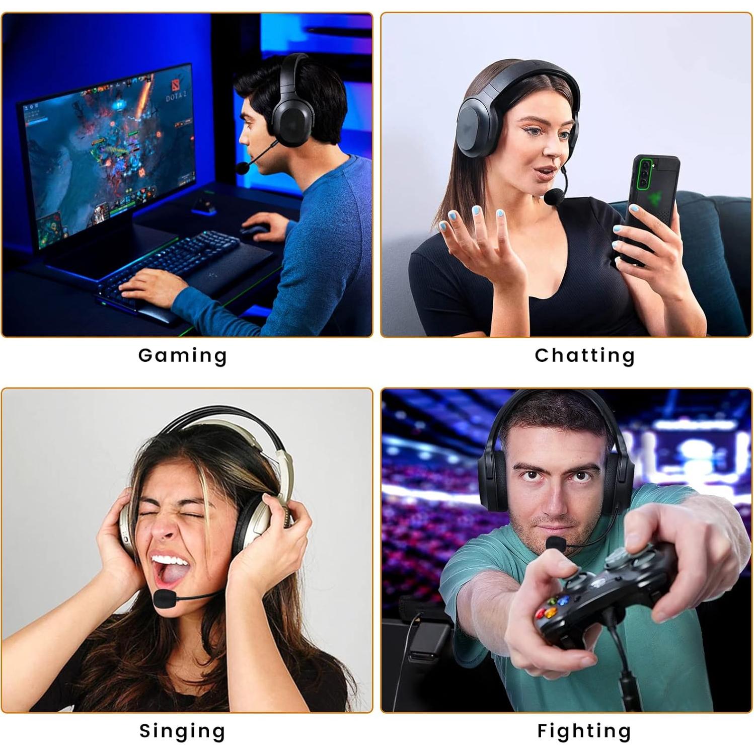 Micrófono Desmontable Razer Barracuda X 3.5mm con Cancelación de Ruido