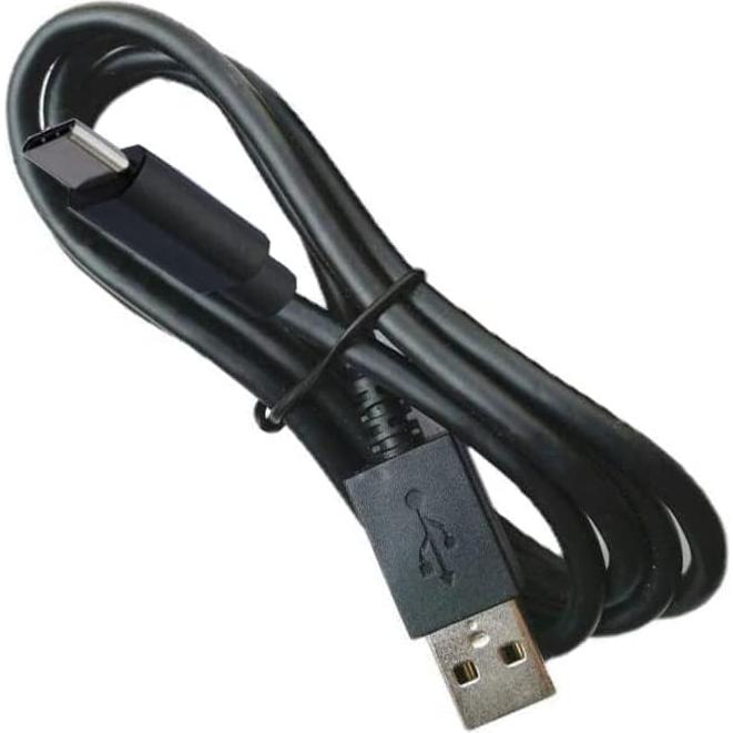 3Ft USB Type-C to Type-A Replacement Cable Compatible with Razer SEIREN V3 Chroma SEIREN V3 Mini SEIREN V2 PRO SEIREN V2 X USB Streaming Microphone Black Cable Power Charger Cord