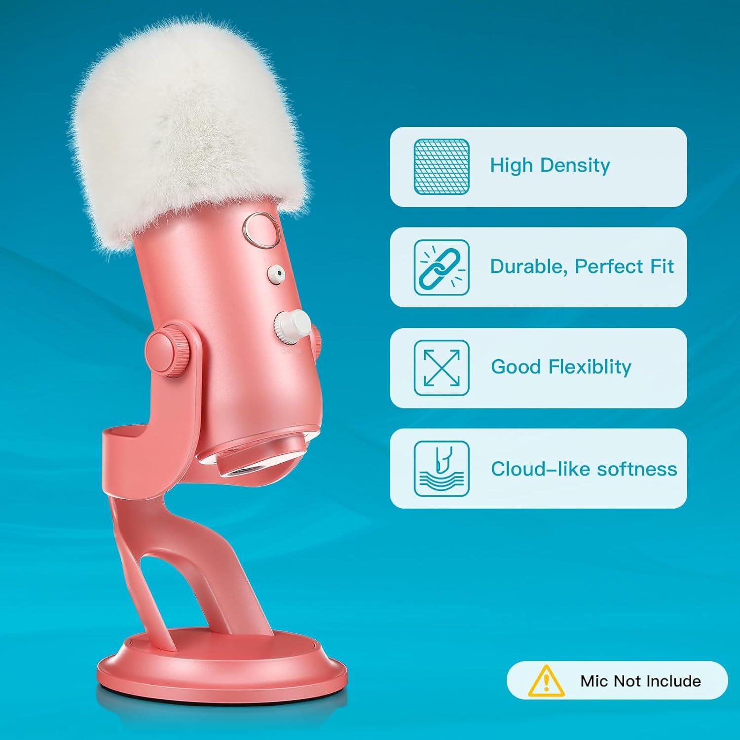 Micrófono USB Gaming ZealSound K66 con Funda Peluda