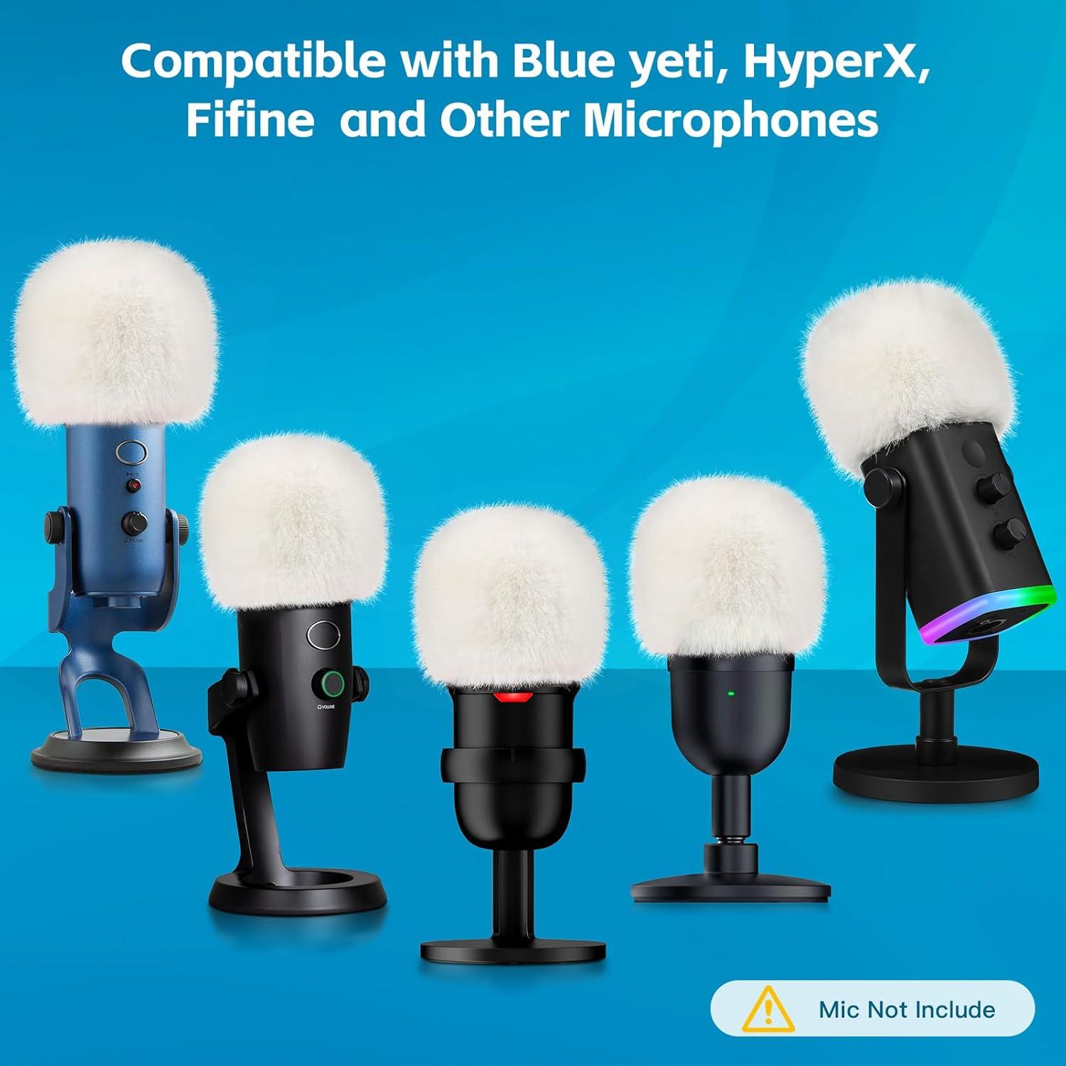 Micrófono USB Gaming ZealSound K66 con Funda Peluda