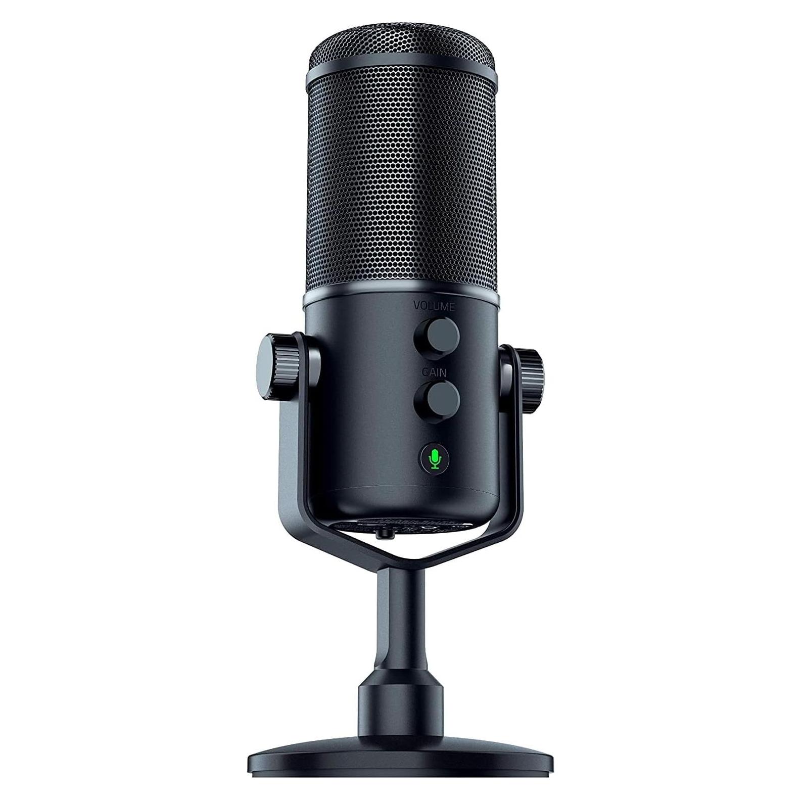 Micrófono Razer Seiren Elite USB Profesional con Filtro y Limitador