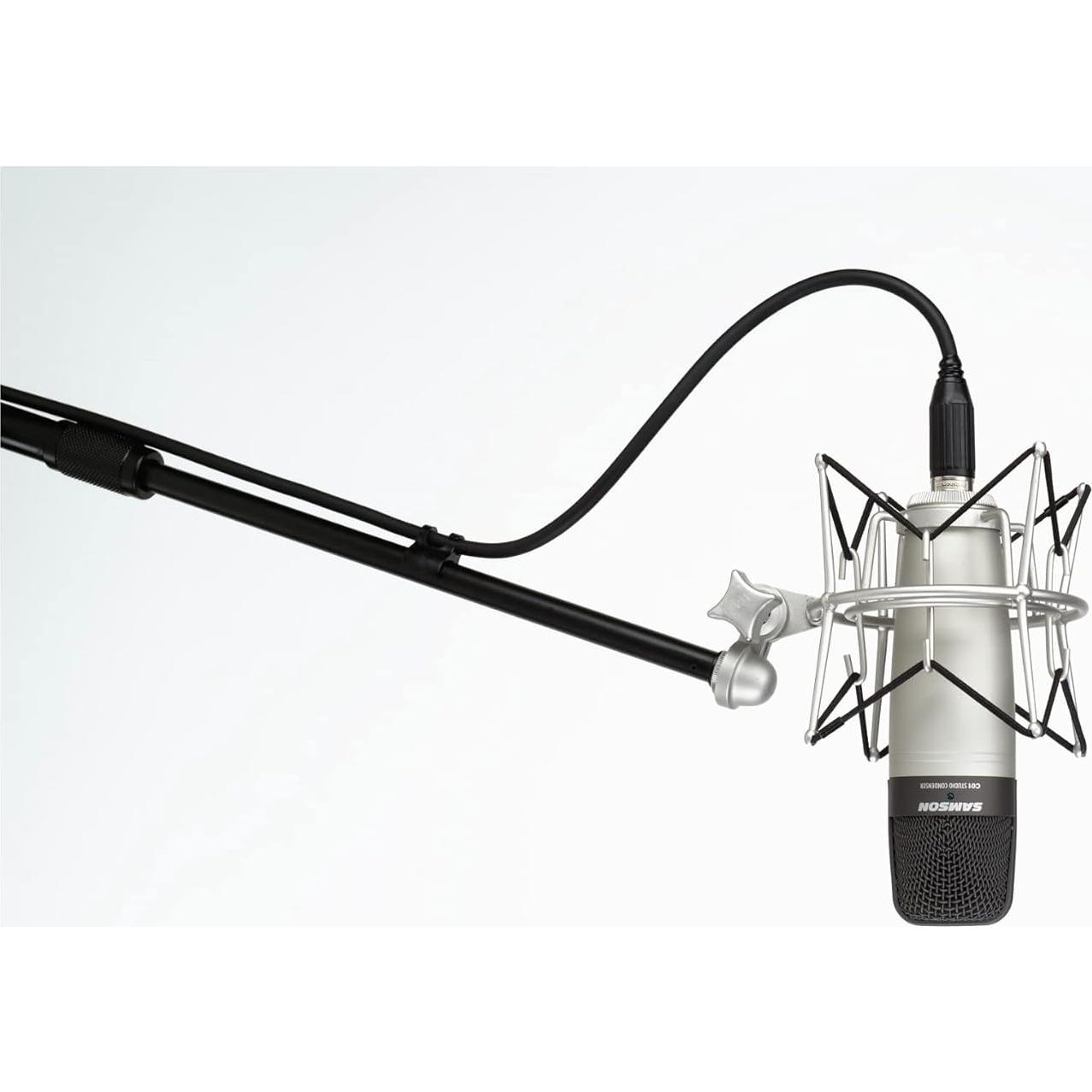 Micrófono de Condensador Cardioide Samson C01 19mm Plata