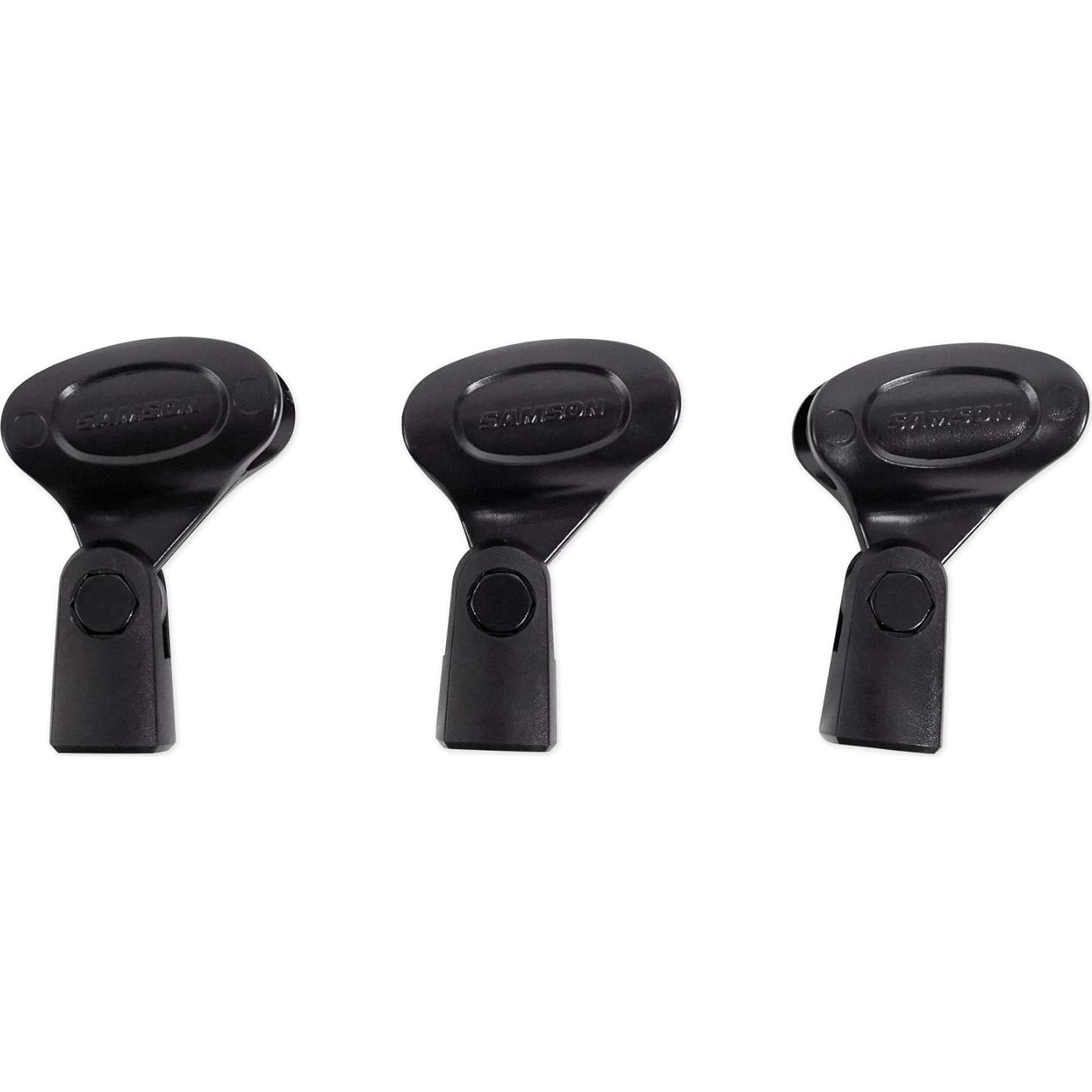 Paquete de 3 Micrófonos Dinámicos Samson Q6 Cardioides